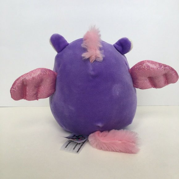 STEFANA Squishmallows 5" Plush - Purple Pegasus - Picture 2 of 2